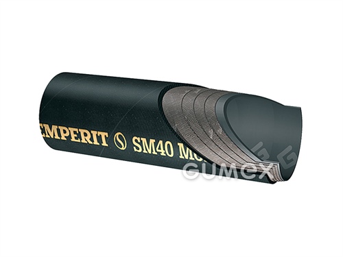 SM40, 25/39mm, 40bar, NR-BR-SBR/SBR, -35°C/+80°C, schwarz, 